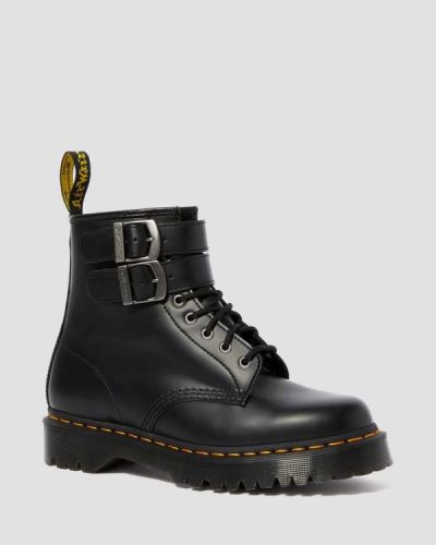 Botas Dr Martens 1460 Smooth Cuero Buckle Para Hombre DR4339W